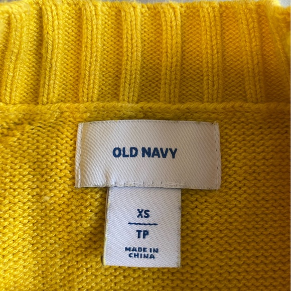 Yellow Old Navy Sweater - Picture 4 of 4